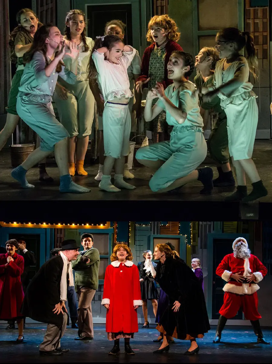 kids acting in a musical