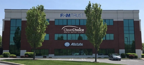 photo of front of new regional headquarters building