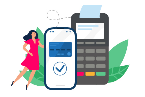 Mobile phone banking transaction