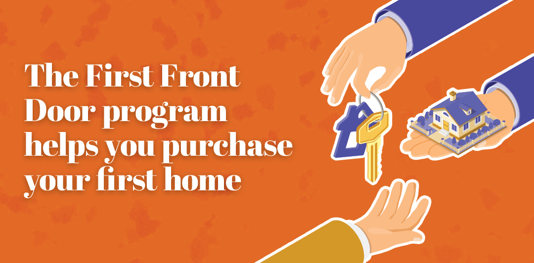 First time home buyer assistance through First Front Door